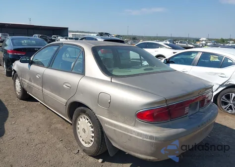 2000 Buick Century Custom z USA, uszkodzony, nr VIN 2G4WS52J5Y1344460